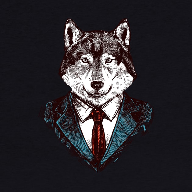 Business Wolf by MaiKStore